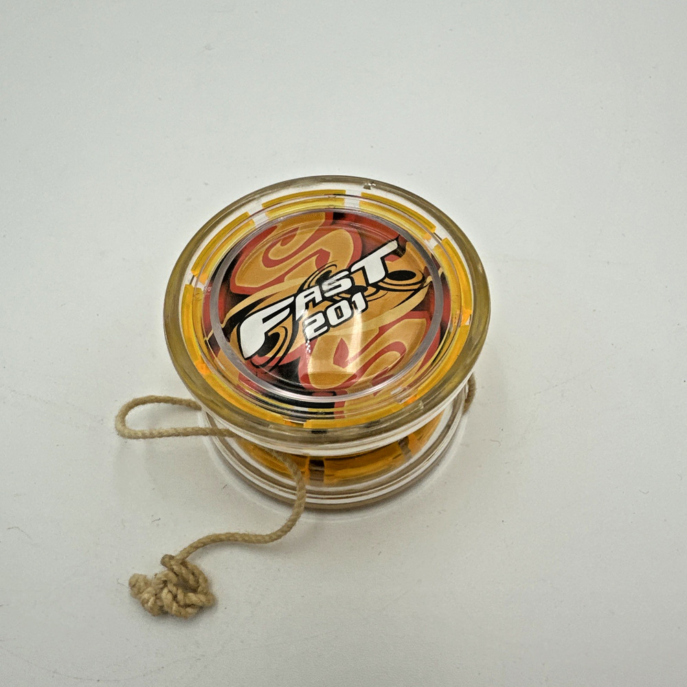 Vintage 2004 YOYO Toy Yo-Yo "Fast 201" Hasbro Yellow
